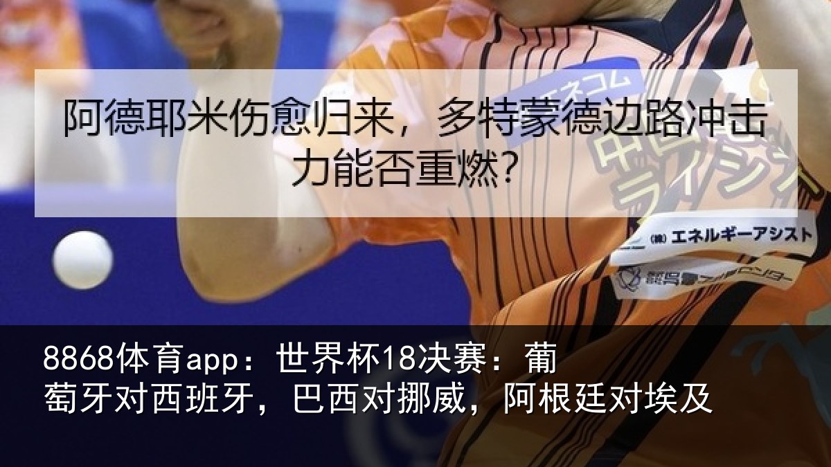 8868体育app：世界杯18决赛：葡萄牙对西班牙，巴西对挪威，阿根廷对埃及